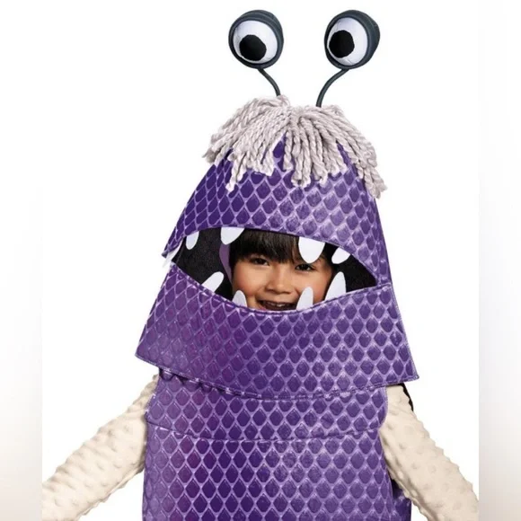 NWT DISNEY Monsters, Inc. “Boo” Deluxe Toddler Halloween Costume: Size 3-4T - Picture 4 of 6